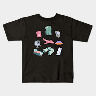 Explorer Sticker Kids T-Shirt